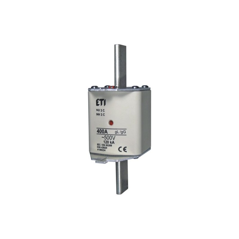 Wkładka topikowa NH - zwłoczna / KOMBI NH3C gG 100A/500V