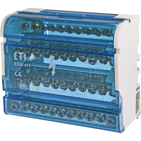 Blok rozdzielczy 125A (4x11...