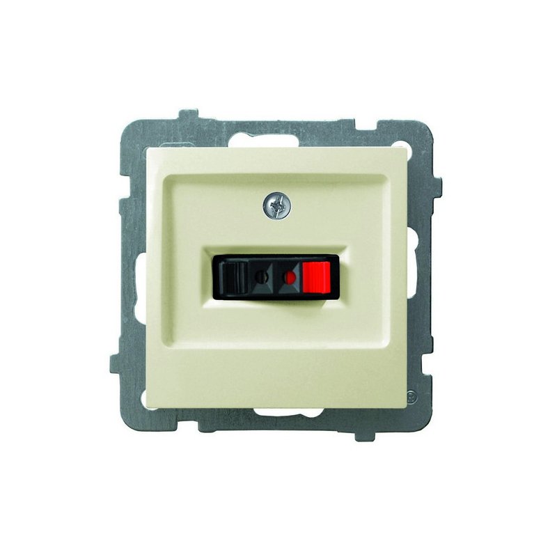 Gniazdo głośnikowe pojedyncze GG-1G/m/27