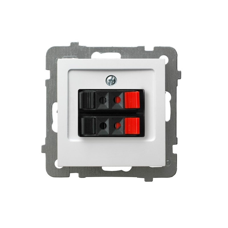 Gniazdo głośnikowe podwójne GG-2G/m/00