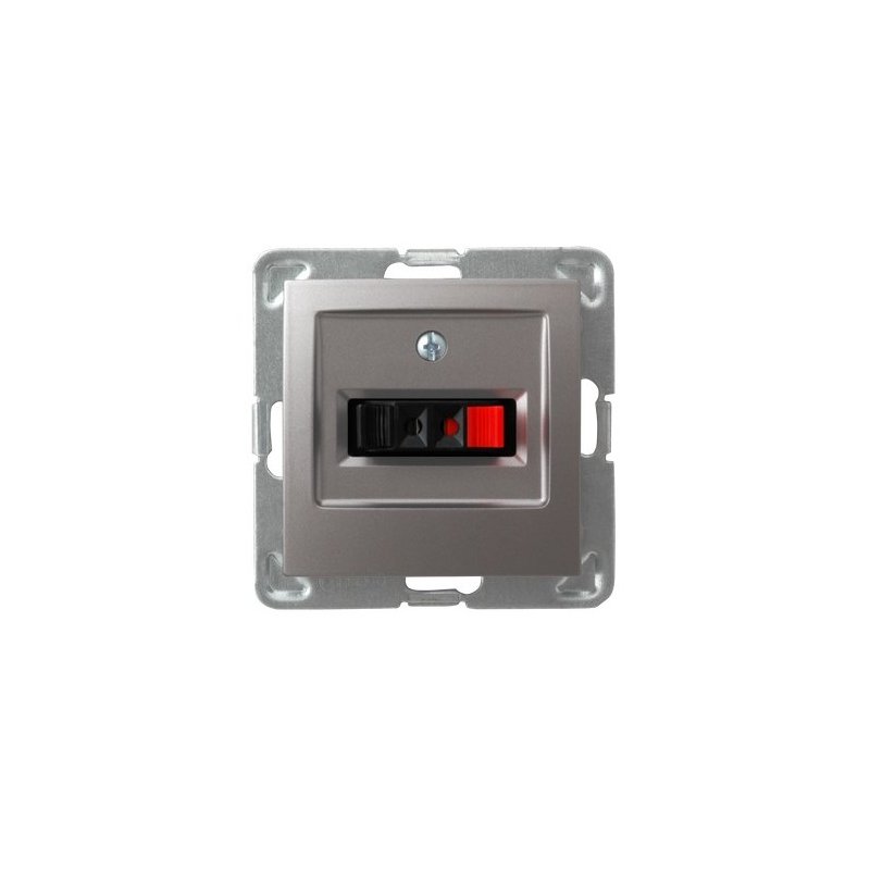 Gniazdo głośnikowe pojedyncze GG-1Y/m/23