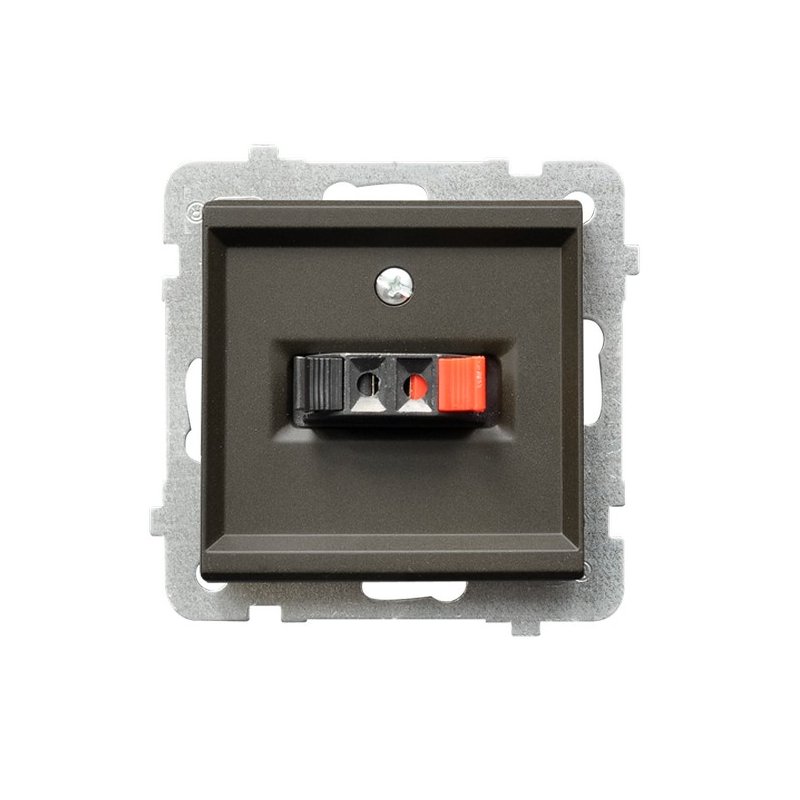 Gniazdo głośnikowe pojedyncze GG-1R/m/40