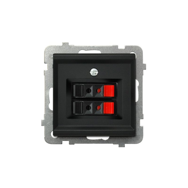 Gniazdo głośnikowe podwójne GG-2R/m/33