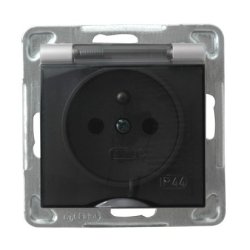 Gniazdo bryzgoszczelne z uziemieniem GPH-1YZ/m/18/d