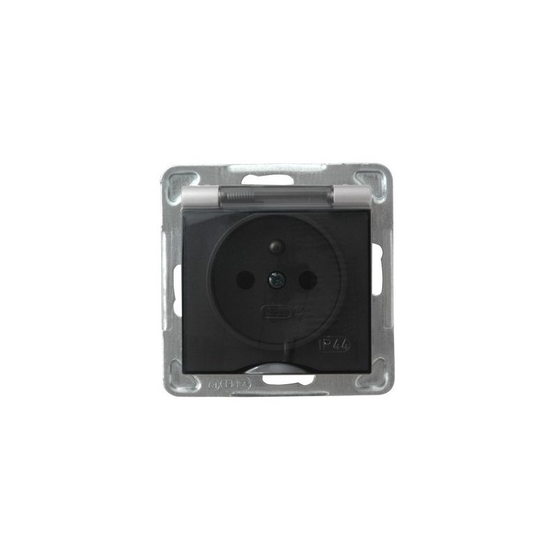 Gniazdo bryzgoszczelne z uziemieniem GPH-1YZ/m/18/d