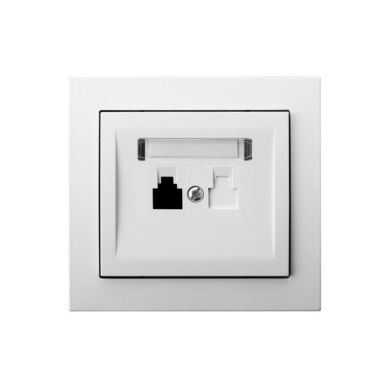 Gniazdo telefoniczne pojedyncze GPT-1W/00