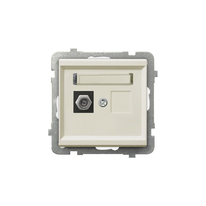 Gniazdo antenowe typu F pojedyncze GPA-1RF/m/27