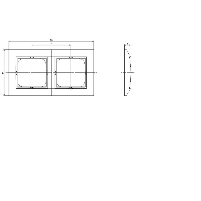 Ramka podwójna R-2Y/27