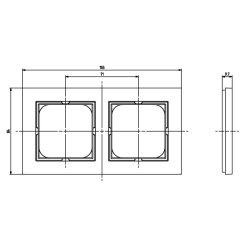 Ramka podwójna R-2R/00
