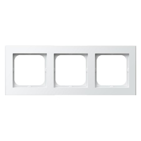 Ramka potrójna Biały -...
