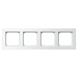Ramka poczwórna Biała, Ospel Sonata - R-4R/00