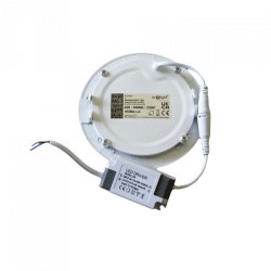 DOWNLIGHT P/T OKRĄG 118x7 6W 4000K 360lm EC79802 BIAŁY ECOLIGHT