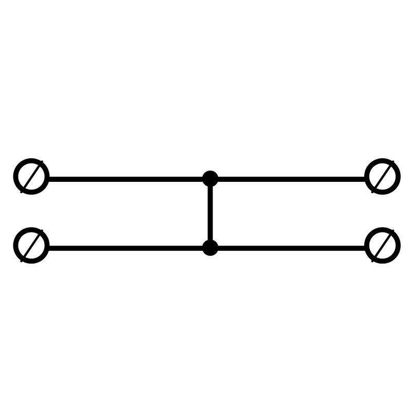 Złączka uniwersalna (Al/Cu) ETB 50/1×2 Szara UK2050.21 Elektro Becov
