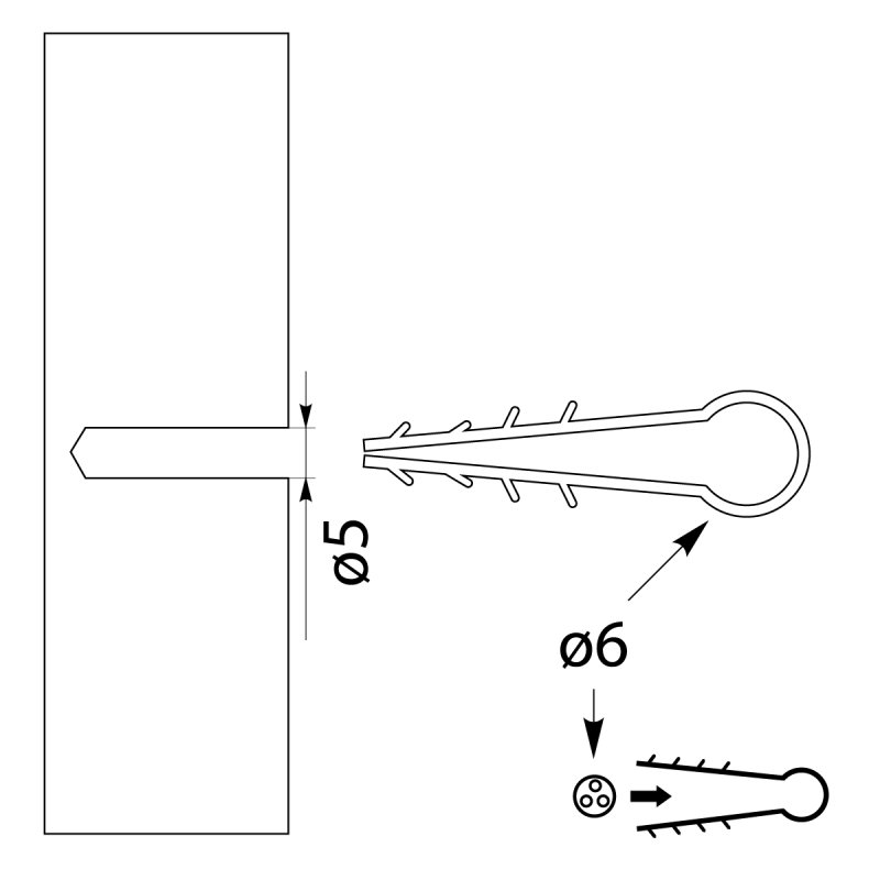 Uchwyt szybkiego montażu USM O6