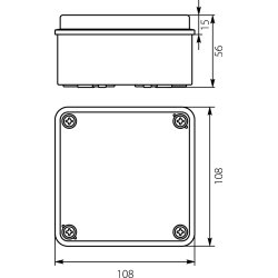 Puszka hermetyczna PH-1A.2  z osłabieniem