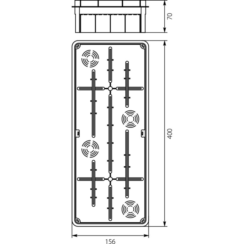 Puszka podtynkowa Pp/t 10