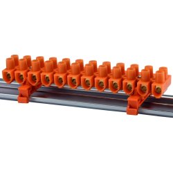 TRZYMACZ DO ZŁĄCZEK TERMOPLASTYCZNYCH, NA TS35