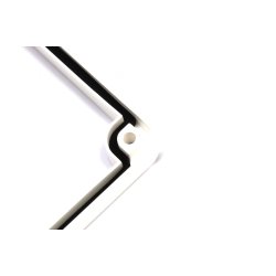 PUSZKA NAŚCIENNA 118 X 118 X 68 MM, Z DŁAWNICAMI