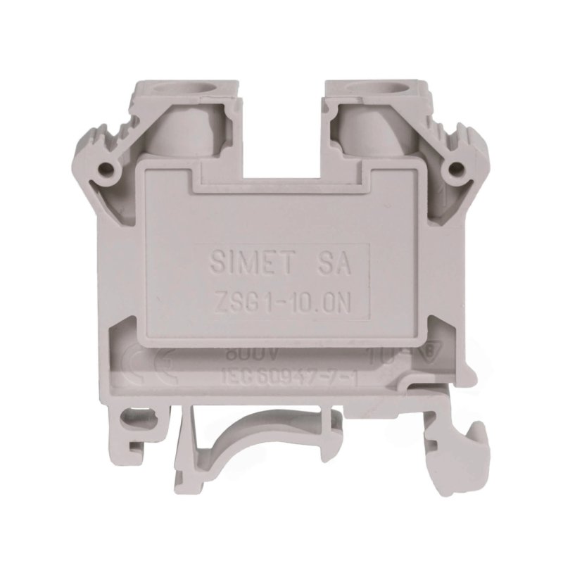 ZŁĄCZKA SZYNOWA GWINTOWA, SERIA NOWA, 10,0 MM², TS 32,35, 1 TOR