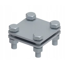 Złącze do bednarki B30 4 śrubowe StZn