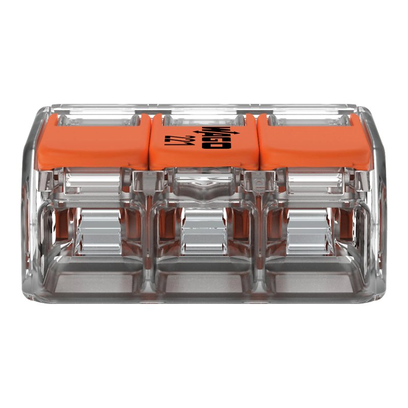 Złączka uniwersalna 3x 0,14-4mm2 221-413 WAGO
