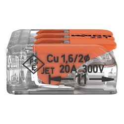 Złączka uniwersalna 3x 0,14-4mm2 221-413 WAGO