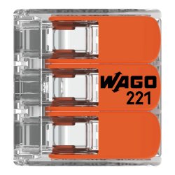 Złączka uniwersalna 3x 0,14-4mm2 221-413 WAGO