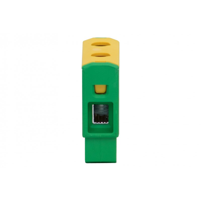 Listwa zaciskowa w korpusie ZU 1-torowa 1,5mm2-16mm2 Żółto-zielona