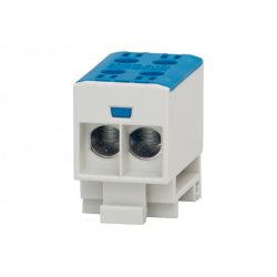 Listwa zaciskowa w korpusie ZU 1-torowa 2x35/2x35mm2 Al/Cu Niebieska