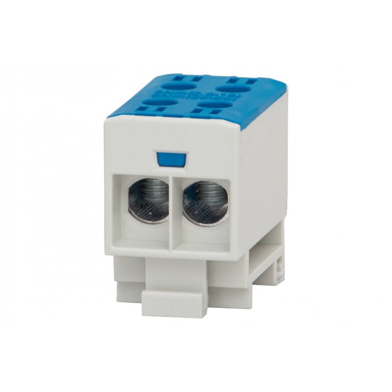 Listwa zaciskowa w korpusie ZU 1-torowa 2x35/2x35mm2 Al/Cu Niebieska