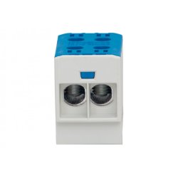 Listwa zaciskowa w korpusie ZU 1-torowa 2x35/2x35mm2 Al/Cu Niebieska