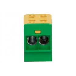 Listwa zaciskowa w korpusie ZU 1-torowa 2x35/2x35mm2 Al/Cu Żółto-zielona