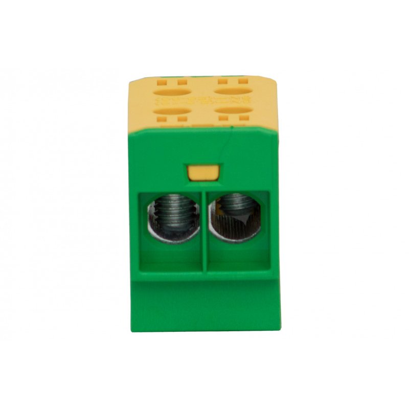 Listwa zaciskowa w korpusie ZU 1-torowa 2x35/2x35mm2 Al/Cu Żółto-zielona