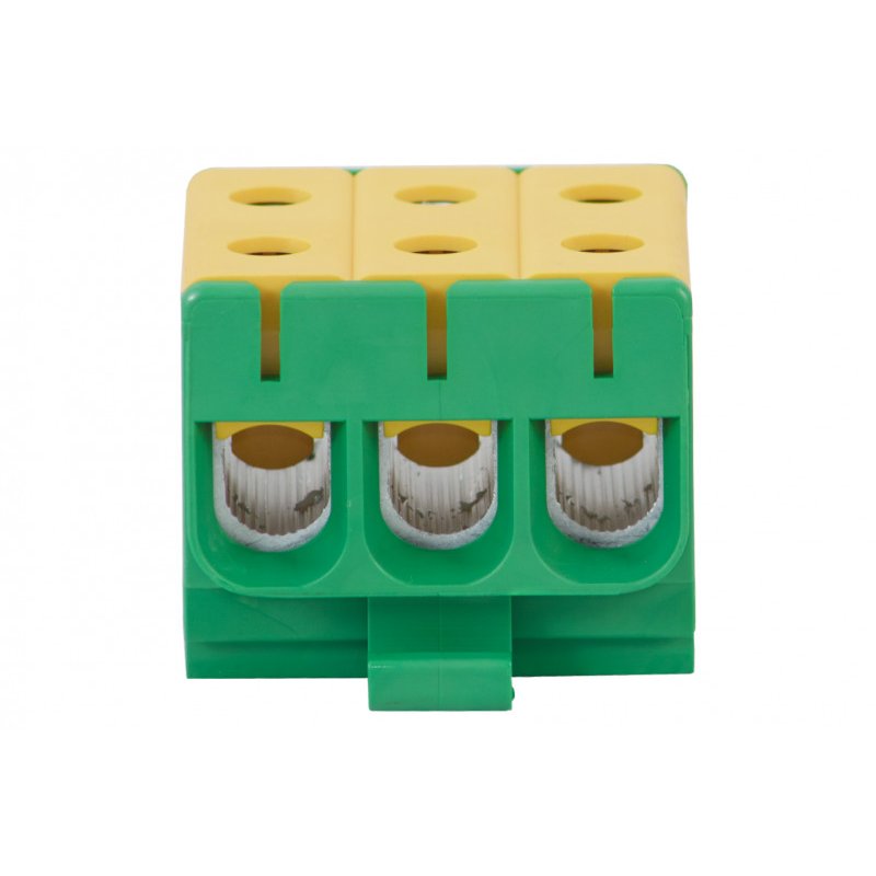 Listwa zaciskowa w korpusie ZU 1-torowa 3x50/3x50mm2 Żółto-zielona