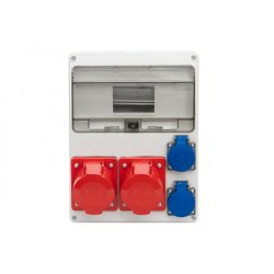 Rozdzielnica LAGO 11M - gniazda 16A 5p, 32A 5p, 2x230V