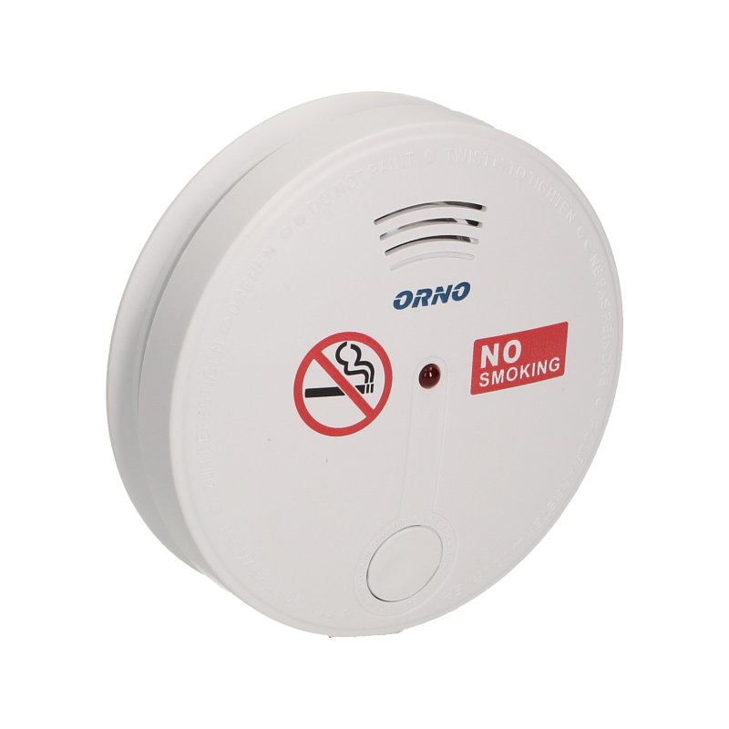 Bateryjny czujnik dymu papierosowego 9V DC