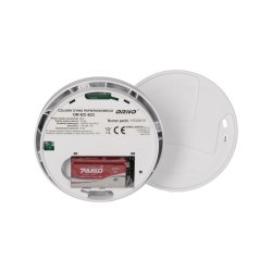 Bateryjny czujnik dymu papierosowego 9V DC