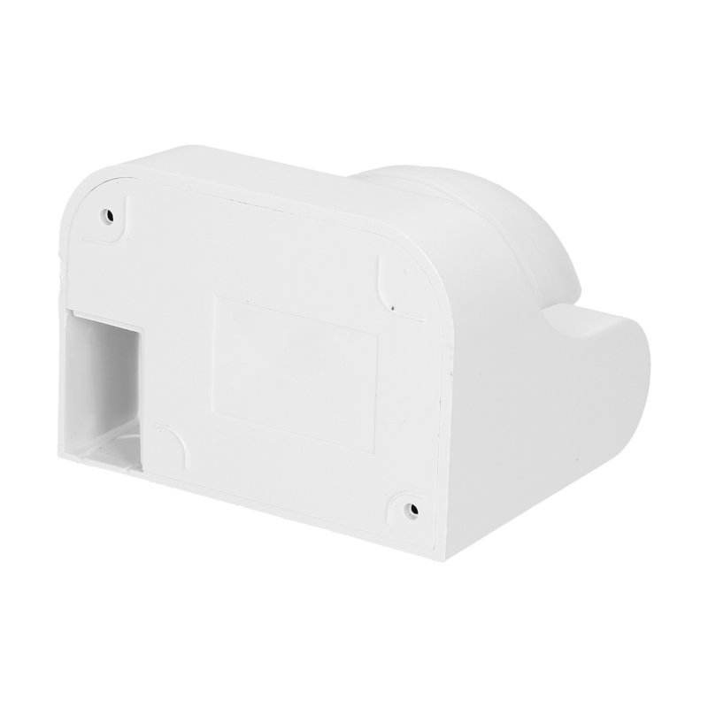 Czujnik ruchu 180st. pionowa regulacja, 1200W, biały