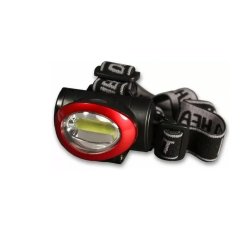 Latarka czołowa KODAK LED HL 300lm, IP44, 3xAAA CZERWONO-CZARNA