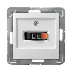 Gniazdo głośnikowe pojedyncze GG-1Y/m/00