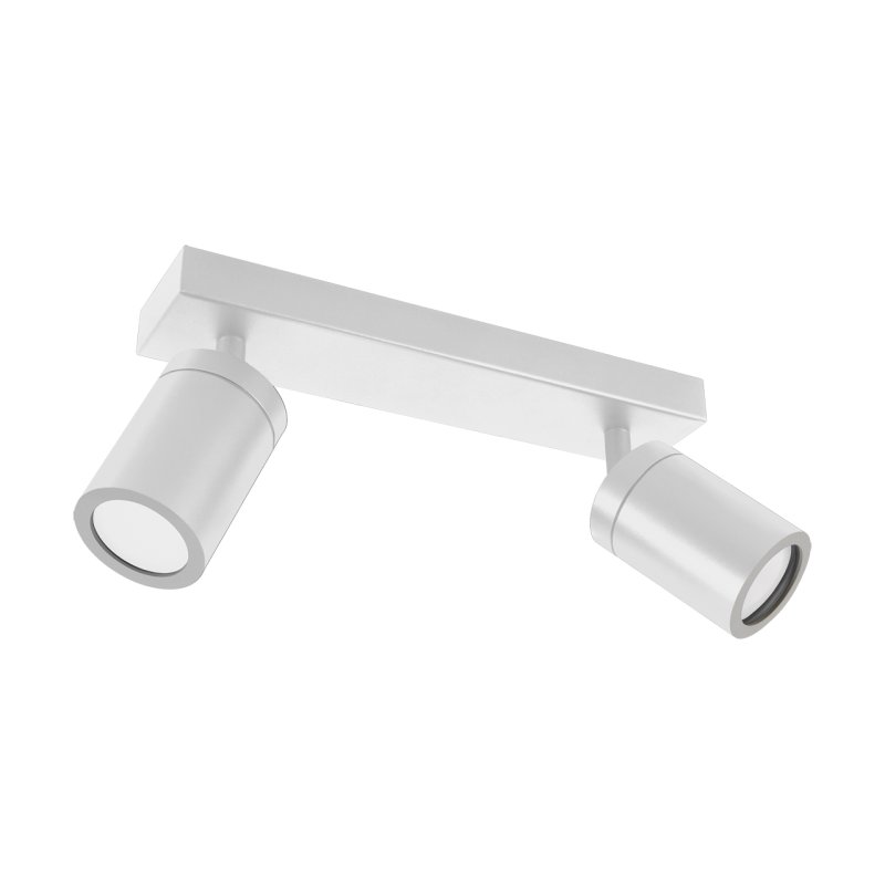 Oświetlenie łazienkowe TENOR GU10 2L WHITE