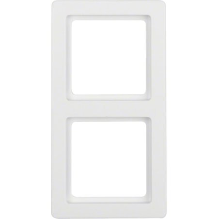 Ramka podwójna biała,...