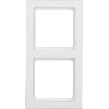 Ramka podwójna biała,...