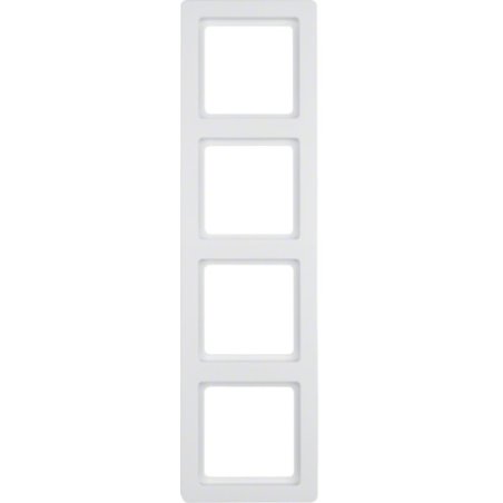 Ramka poczwórna biała,...