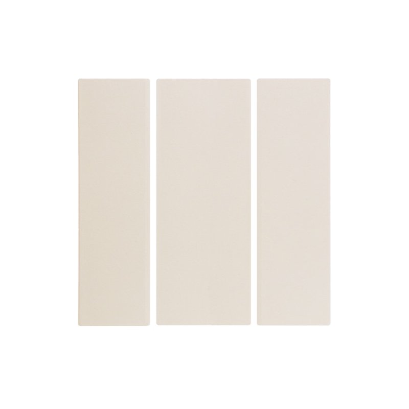 Klawisze do łącznika 3-klawiszowego, kremowy połysk Berker B.3