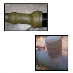 Taśma antykorozyjna Repero T-Wax 100 mm x 10 m zielona
