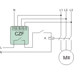 Czujnik zaniku fazy CZF-B