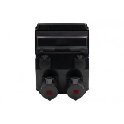 Rozdzielnica CAJA 12M SCENIC - gniazda proste 16A 5p, 32A 5p, 2x230V