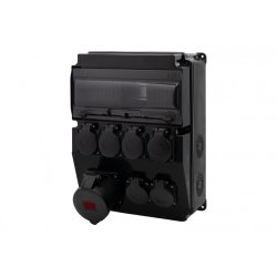 Rozdzielnica CAJA 12M SCENIC - gniazda proste 16A 5p, 6x230V