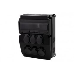 Rozdzielnica CAJA 12M SCENIC - gniazda 6x230V